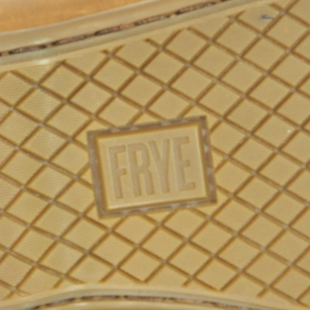 Frye Lewis Venetian 2.0 Mens 8.5 Tan Leather Driving Loafer Whipstitch Moc Toe